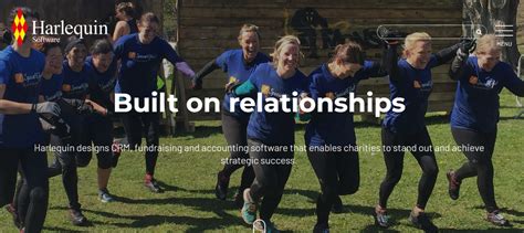 harlequin crm for charities.